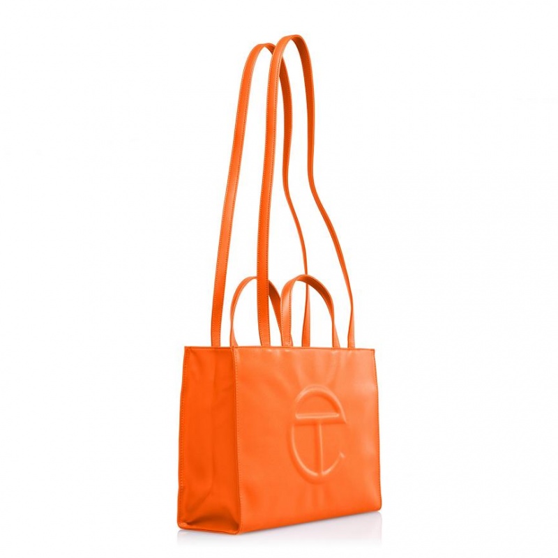 Telfar Medium Shopper Orange | CHUT3621