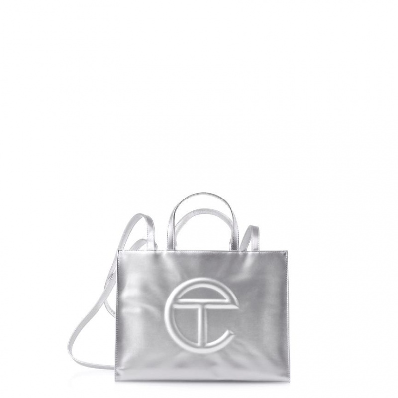 Telfar Medium Shopper Silber | CHWY3678