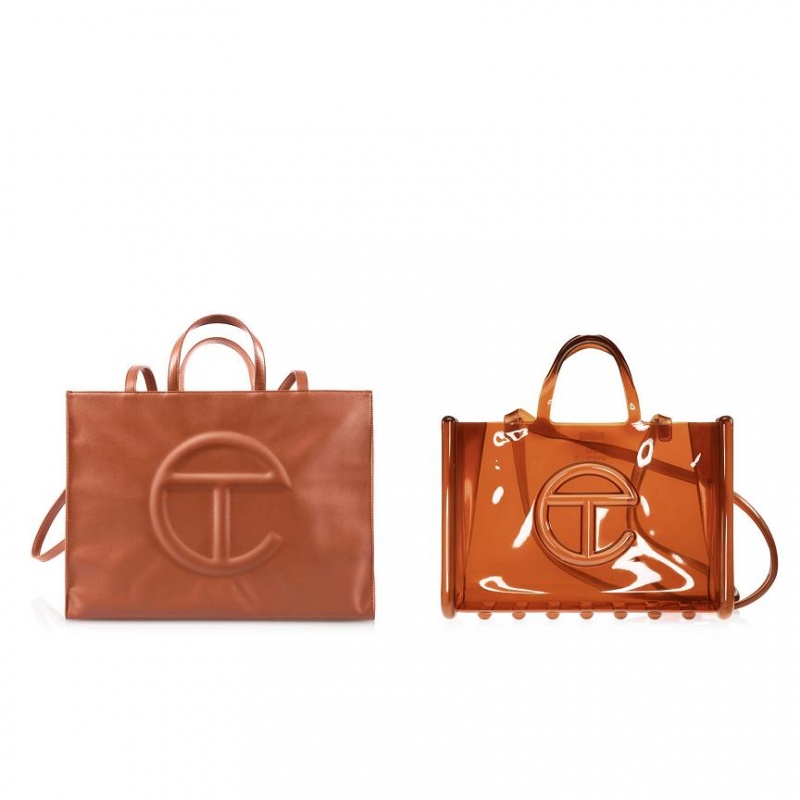 Telfar Melissa x Large Jelly Taschen Braun | CHHK3559