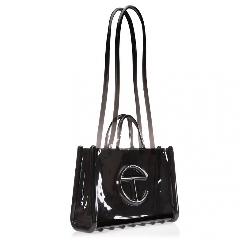 Telfar Melissa x Large Jelly Taschen Schwarz | CHFM3562