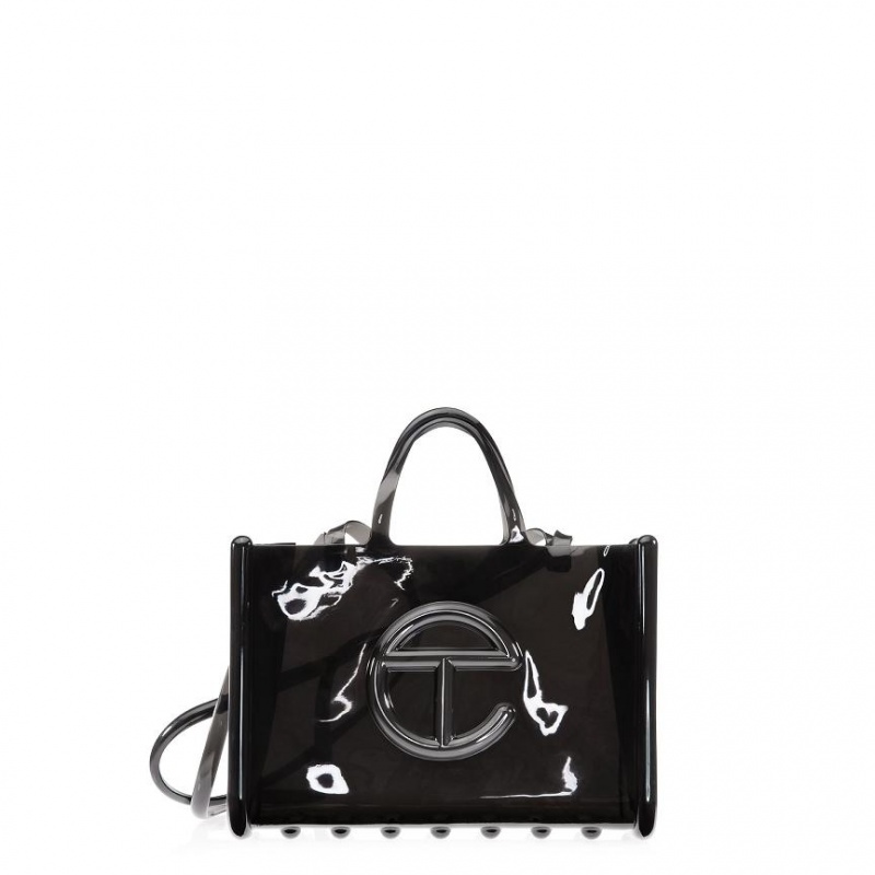 Telfar Melissa x Large Jelly Taschen Schwarz | CHFM3562