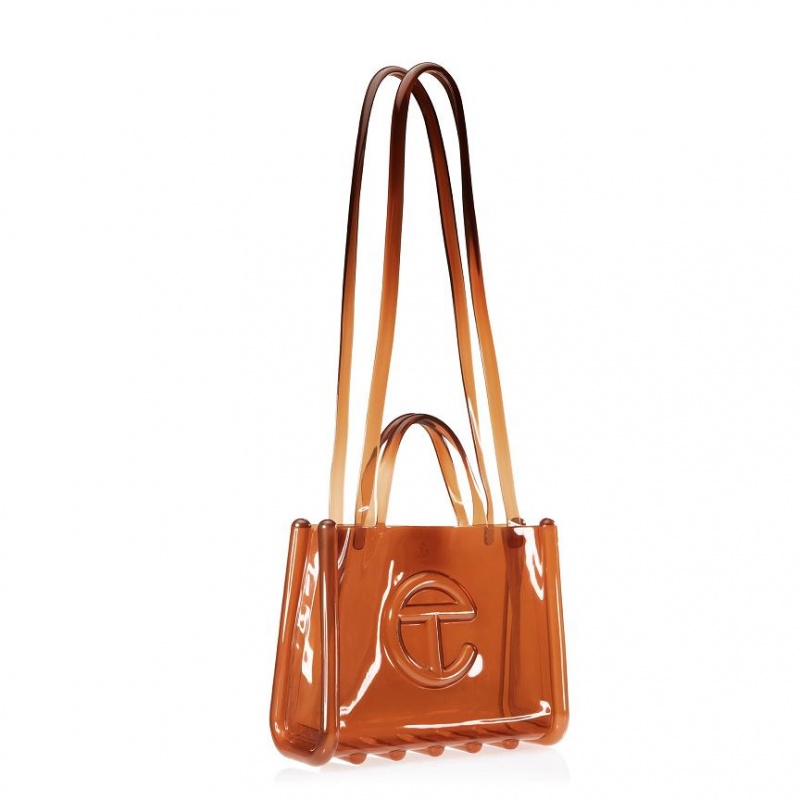 Telfar Melissa x Medium Jelly Taschen Braun | CHJJ3558