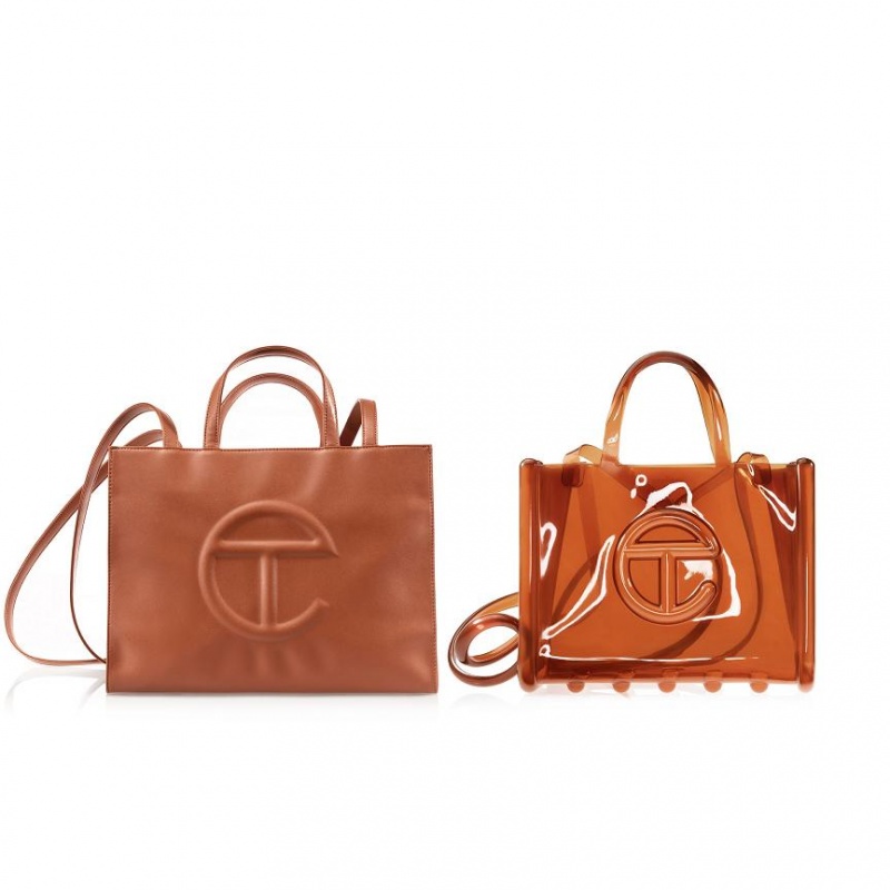 Telfar Melissa x Medium Jelly Taschen Braun | CHJJ3558