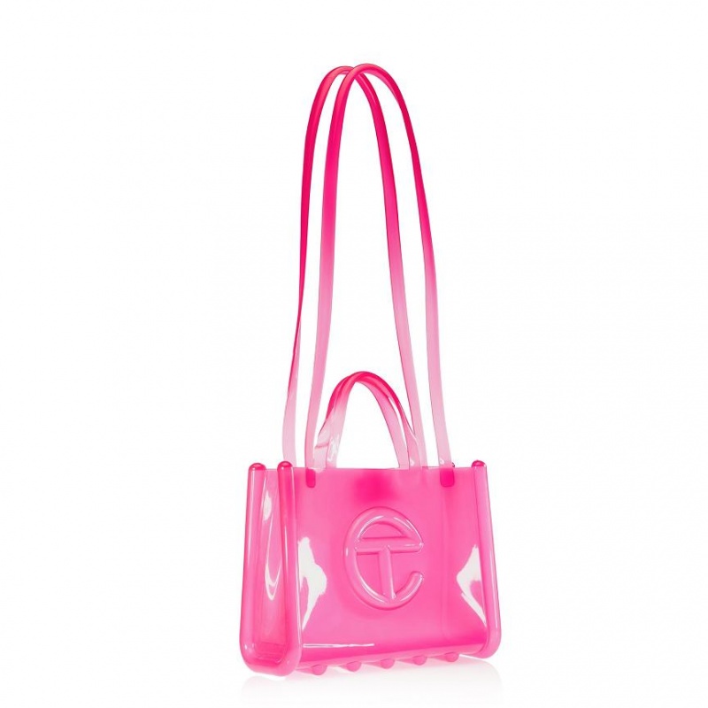 Telfar Melissa x Medium Jelly Taschen Rosa | CHSO3564