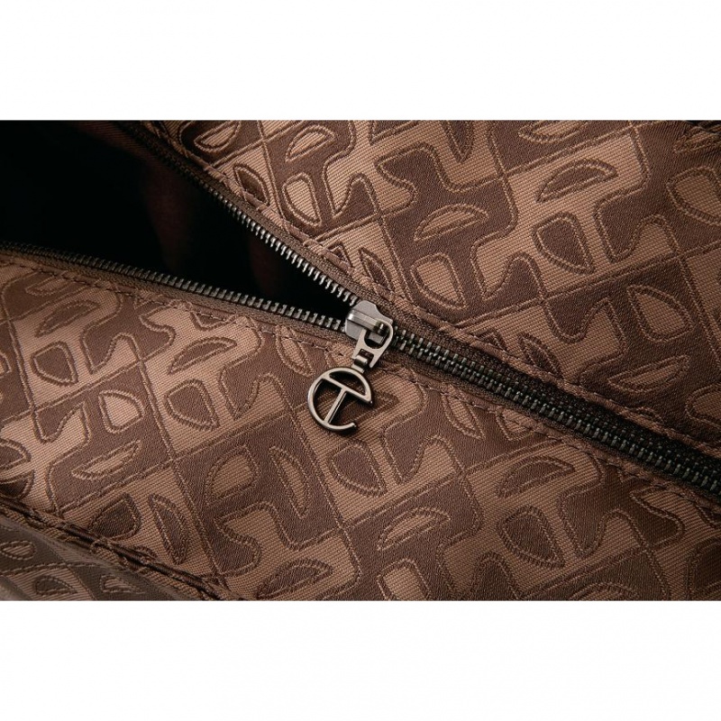 Telfar Monogram Large Jacquard Taschen Braun | CHWY3547