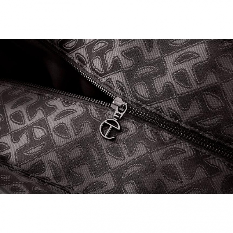 Telfar Monogram Large Jacquard Taschen Schwarz | CHNB3550