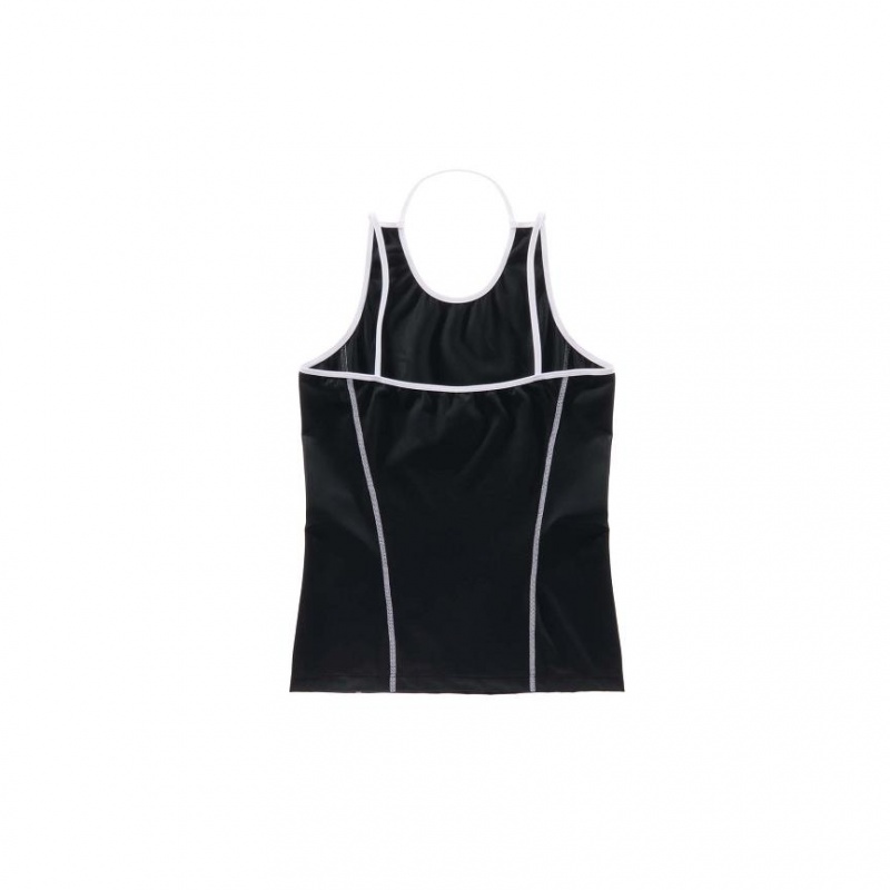 Telfar Performance Halter Muskelshirt Schwarz | CHFM3431