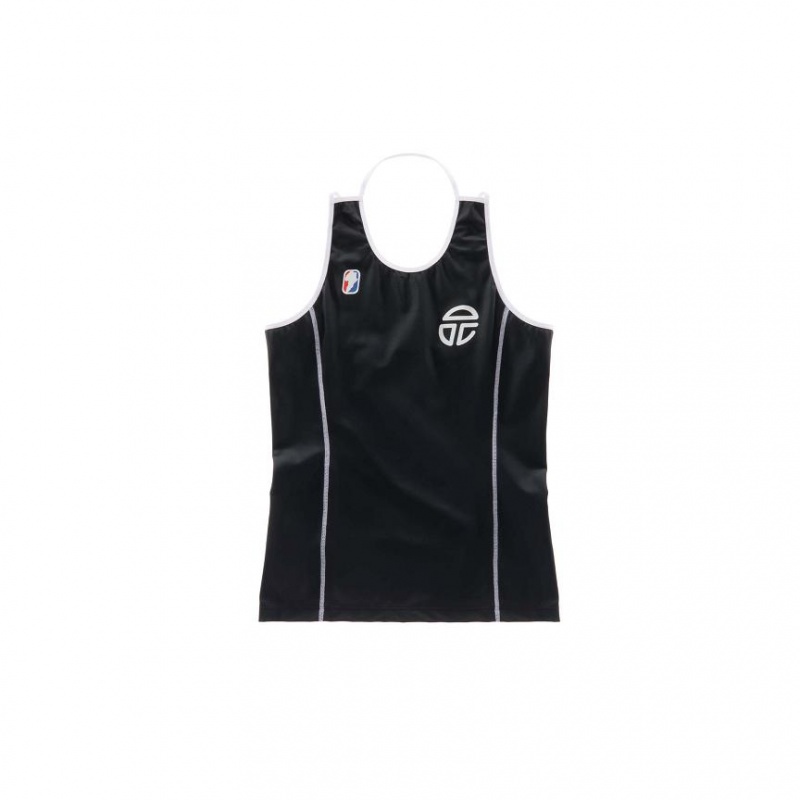 Telfar Performance Halter Muskelshirt Schwarz | CHFM3431