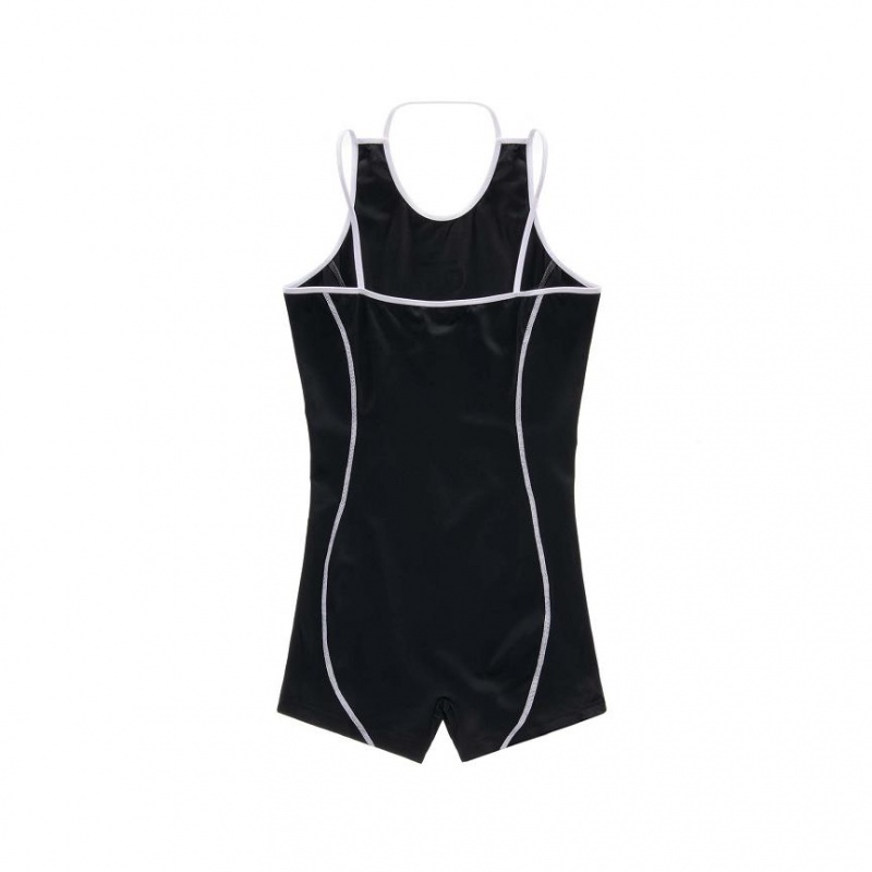 Telfar Performance Halter Singlet Muskelshirt Schwarz | CHDN3432