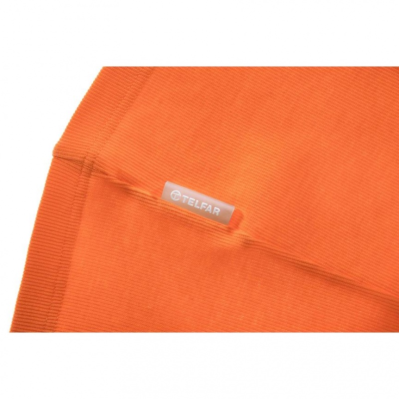 Telfar Rib Knits Half Muskelshirt Orange | CHAP3479