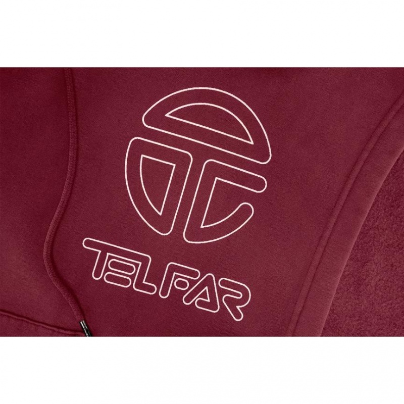 Telfar Sideless Hoodie Bordeaux | CHTV3007