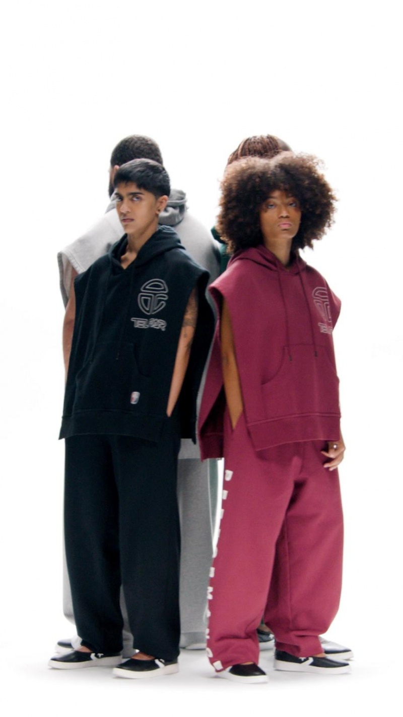 Telfar Sideless Hoodie Bordeaux | CHTV3007