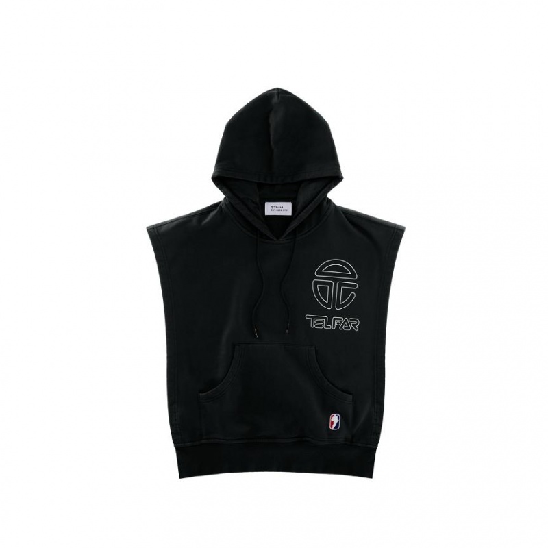 Telfar Sideless Hoodie Schwarz | CHOR3003