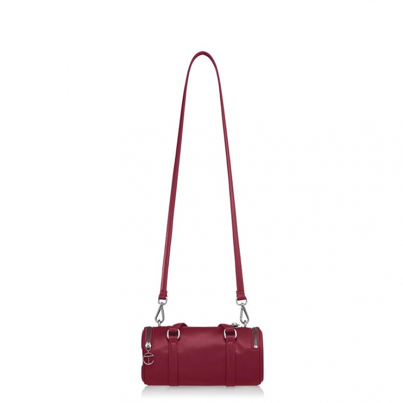 Telfar Small Duffle Tasche Bordeaux | CHDN3536