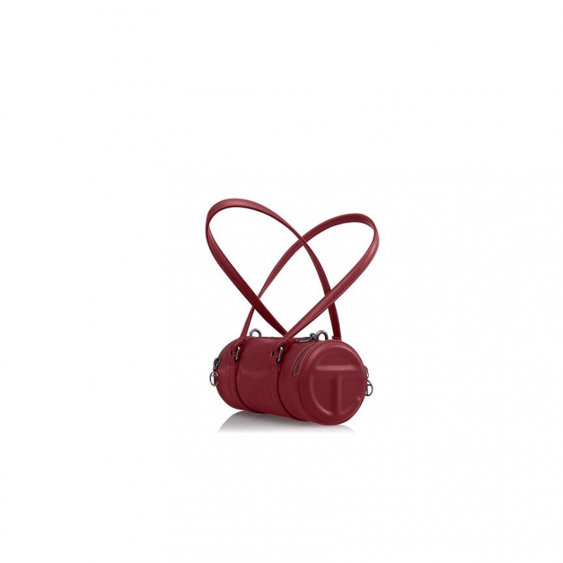 Telfar Small Duffle Tasche Bordeaux | CHDN3536