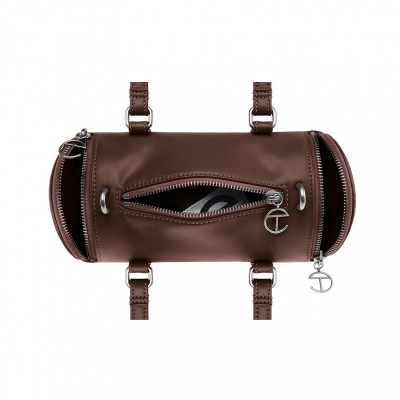 Telfar Small Duffle Tasche Schokolade | CHGL3527