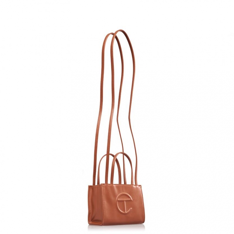 Telfar Small Shopper Braun | CHDN3581