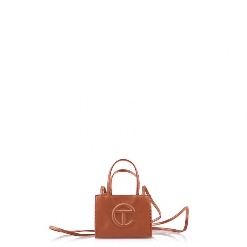 Telfar Small Shopper Braun | CHDN3581