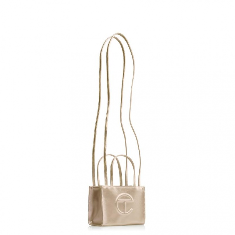 Telfar Small Shopper Gold | CHMA3680