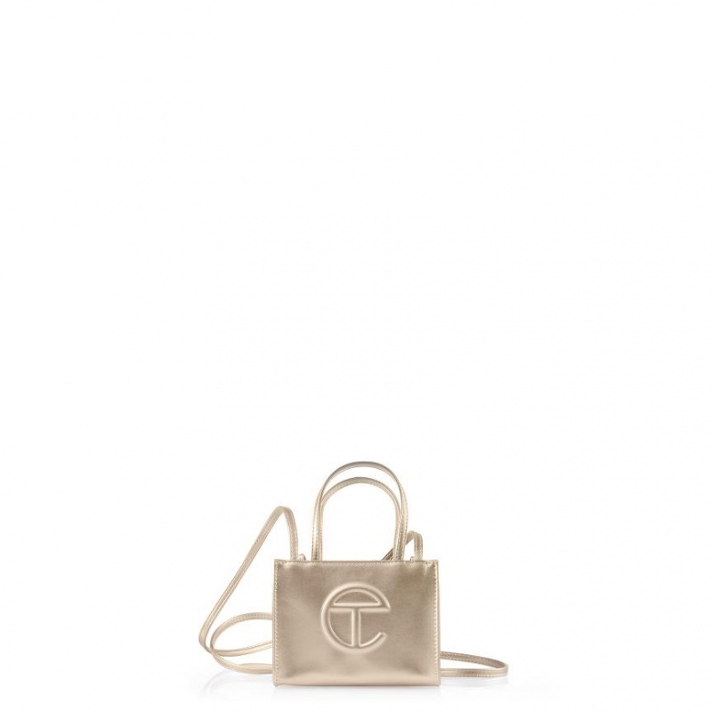 Telfar Small Shopper Gold | CHMA3680