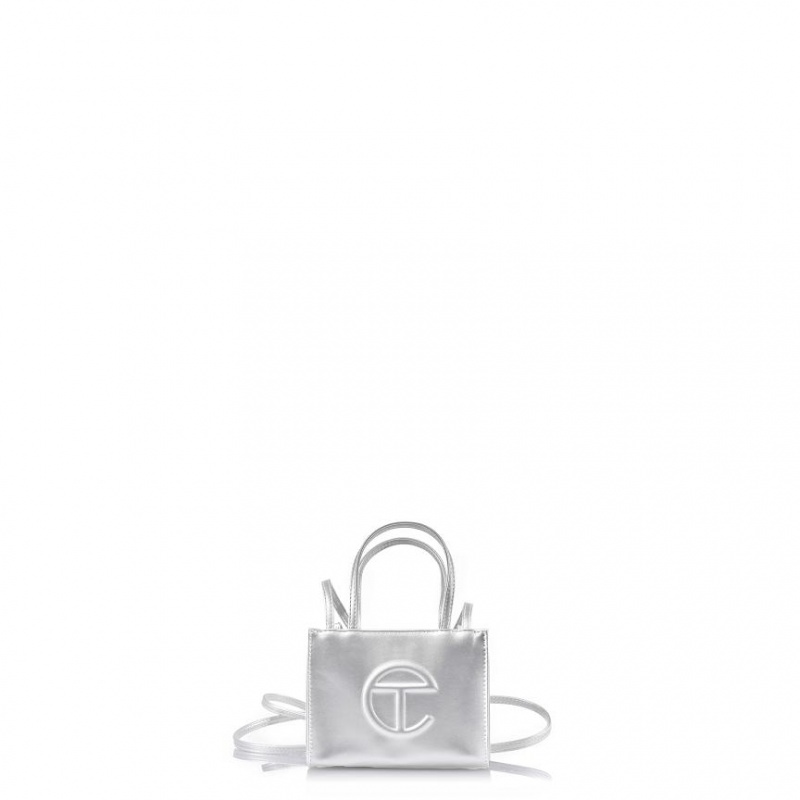 Telfar Small Shopper Silber | CHEX3677