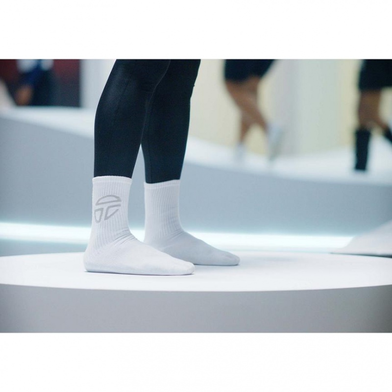 Telfar Socks Turn Logo D Socken Rosa | CHAP3169