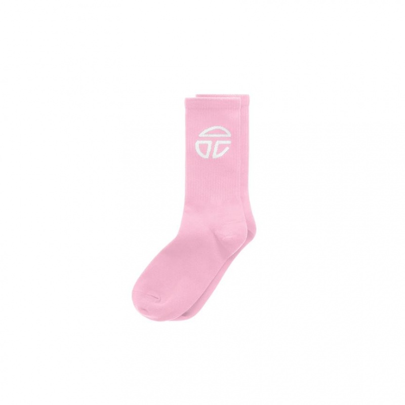 Telfar Socks Turn Logo D Socken Rosa | CHAP3169