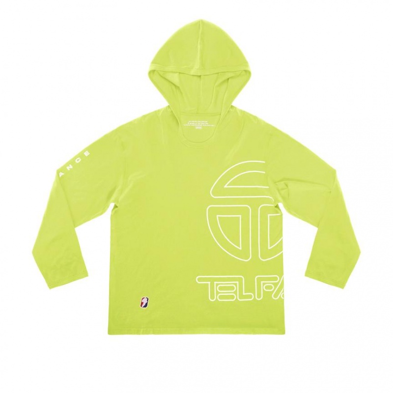 Telfar T Hoodie Hellgrün | CHIS3243