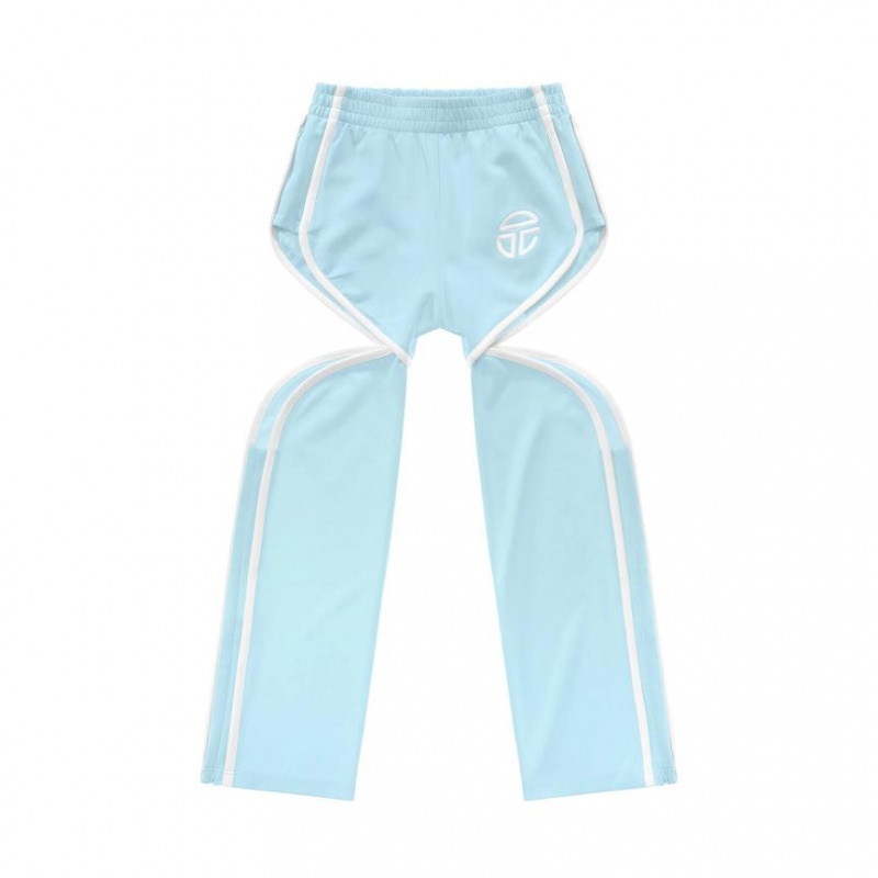 Telfar Thigh Hole Track Hose Blau | CHIS3288