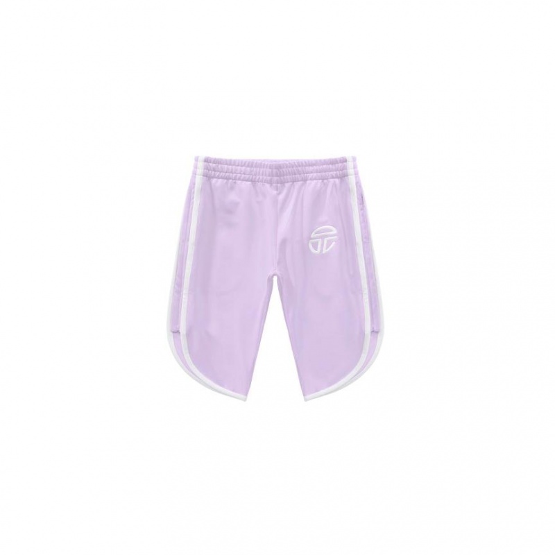 Telfar Track Capri Kurze Hose Lavendel | CHGL3334