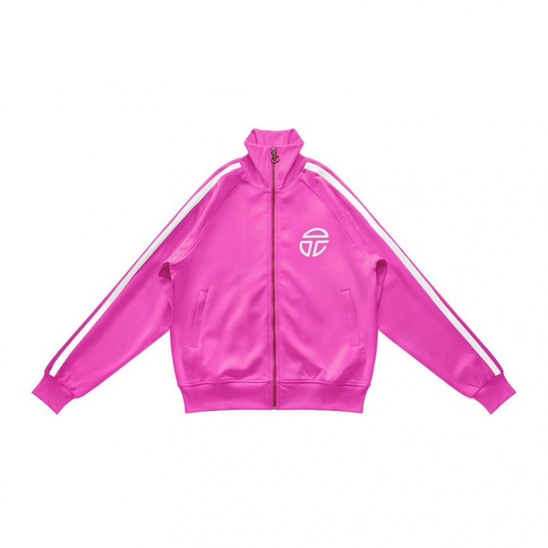 Telfar Track Jacken Rosa | CHNB3252