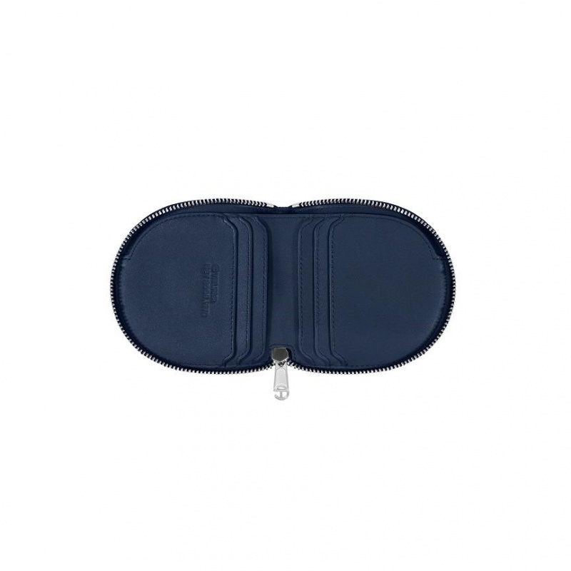 Telfar Wallets Logo ② Geldbörse Navy | CHEX3177