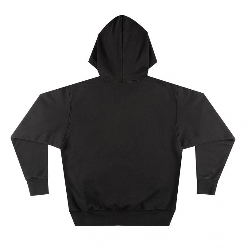 Telfar White Castle Hoodie Schwarz | CHXF3017