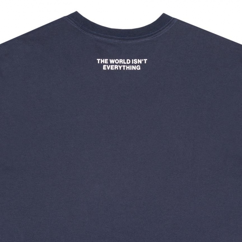 Telfar Worldour T-shirts Navy | CHLH3400