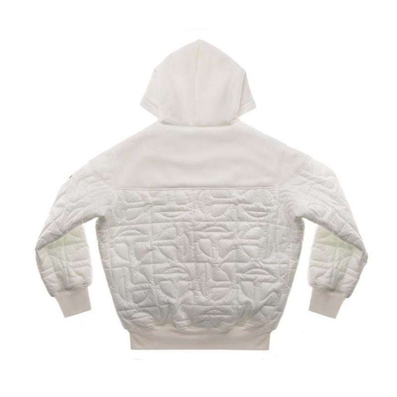 Telfar x Moose Knuckles Gesteppt Hoodie Beige | CHPQ3241