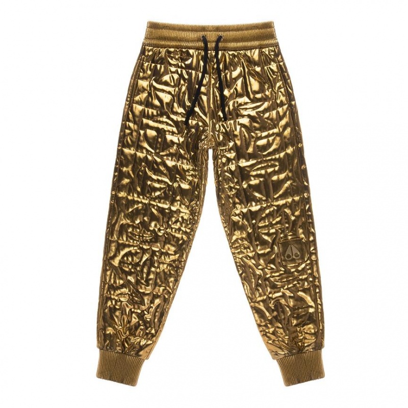 Telfar x Moose Knuckles Gesteppt Jogginghose Gold | CHSO3381