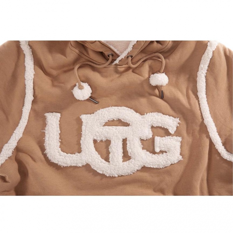 Telfar x UGG Hoodie Braun | CHQZ3224