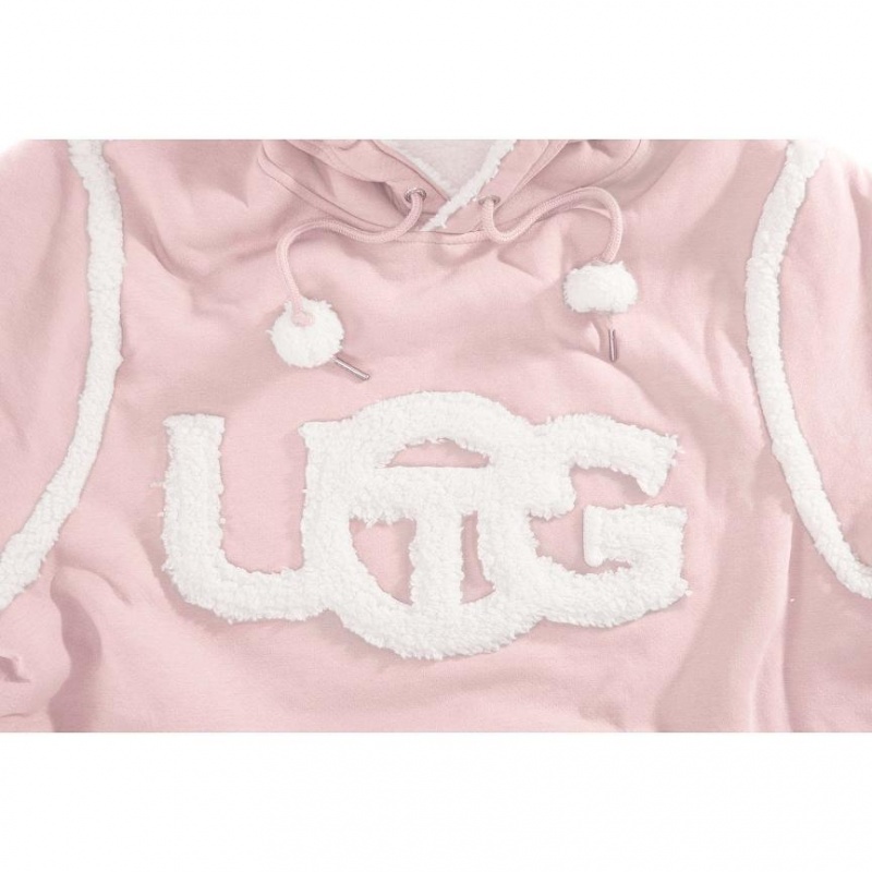 Telfar x UGG Hoodie Rosa | CHNB3226