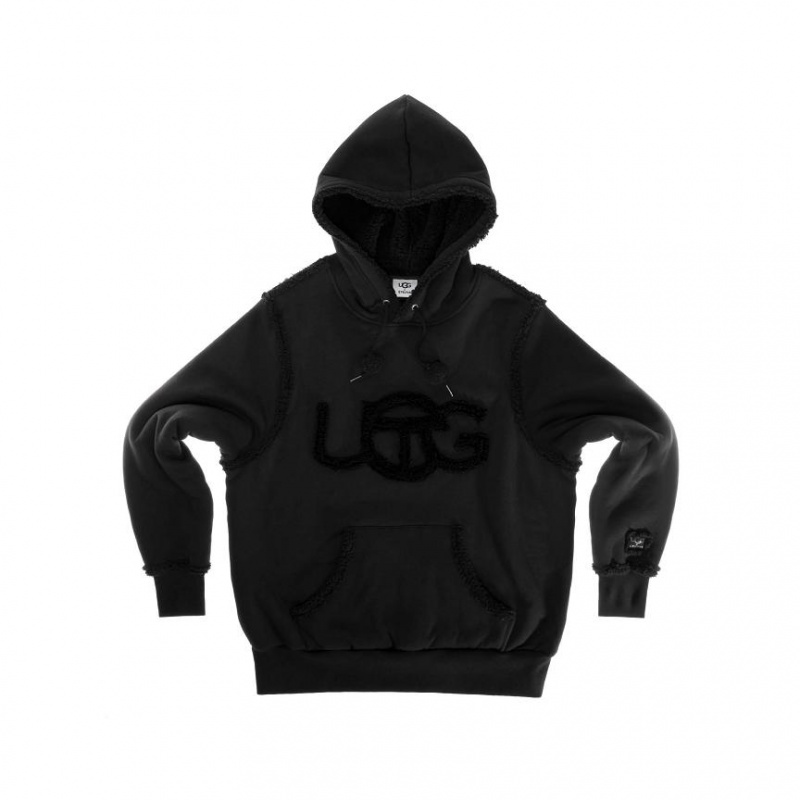 Telfar x UGG Hoodie Schwarz | CHEX3222