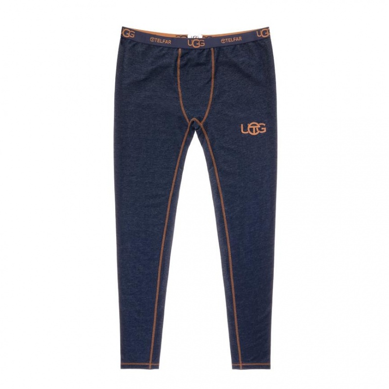 Telfar x UGG Legging Denim Leggings Blau | CHNB3279