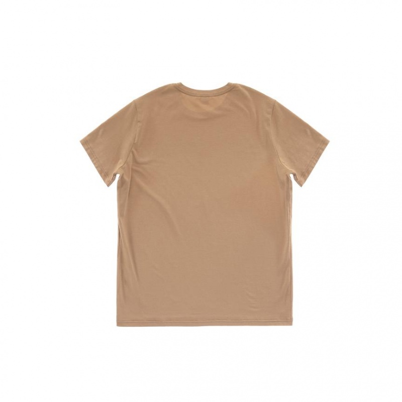 Telfar x UGG Logo T-shirts Braun | CHSO3426