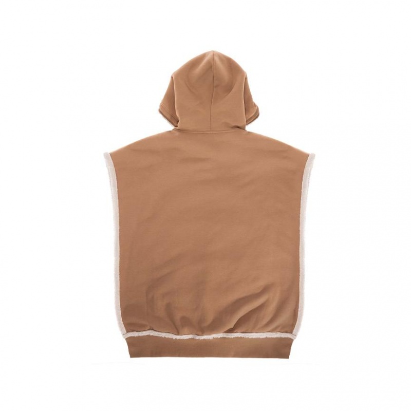 Telfar x UGG Sideless Hoodie Braun | CHMA3225