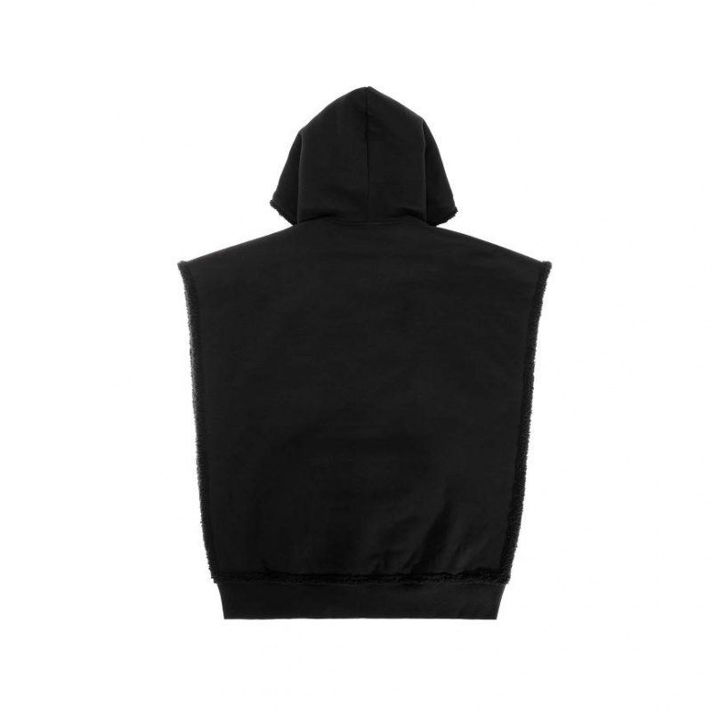 Telfar x UGG Sideless Hoodie Schwarz | CHWY3223