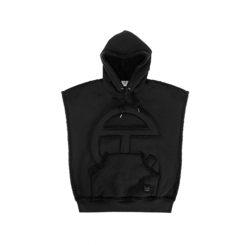 Telfar x UGG Sideless Hoodie Schwarz | CHWY3223